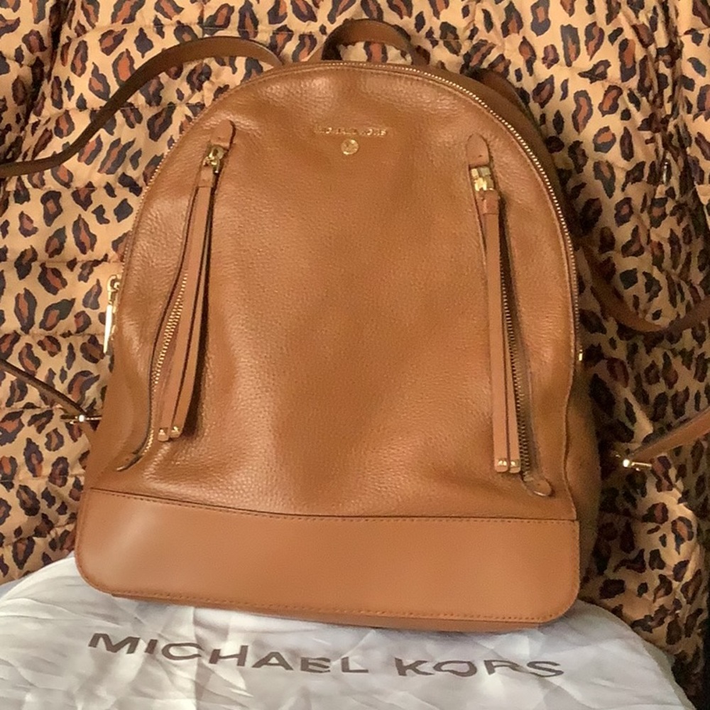 Trade for Sienna Satchel Only…MK Brooklyn Medium Pebbled Leather Backpack